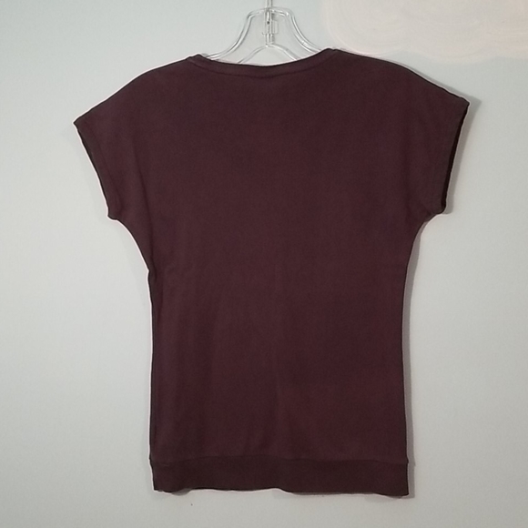 Adidas purple short sleeve shirt size medium - Picture 2 of 5